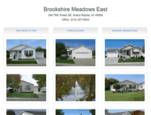 Tablet Screenshot of brookshiremeadows.net